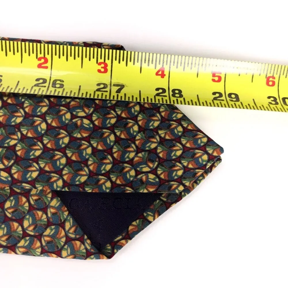 J. Garcia Clockworks Collection Eight All Silk Tie Men's Colorful Necktie 58